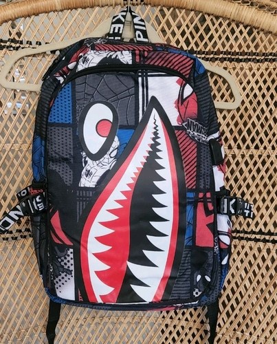 Shark mouth spiderman comic - shark,